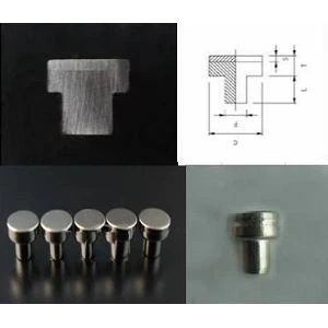 Nituri de contact bimetal argintiu